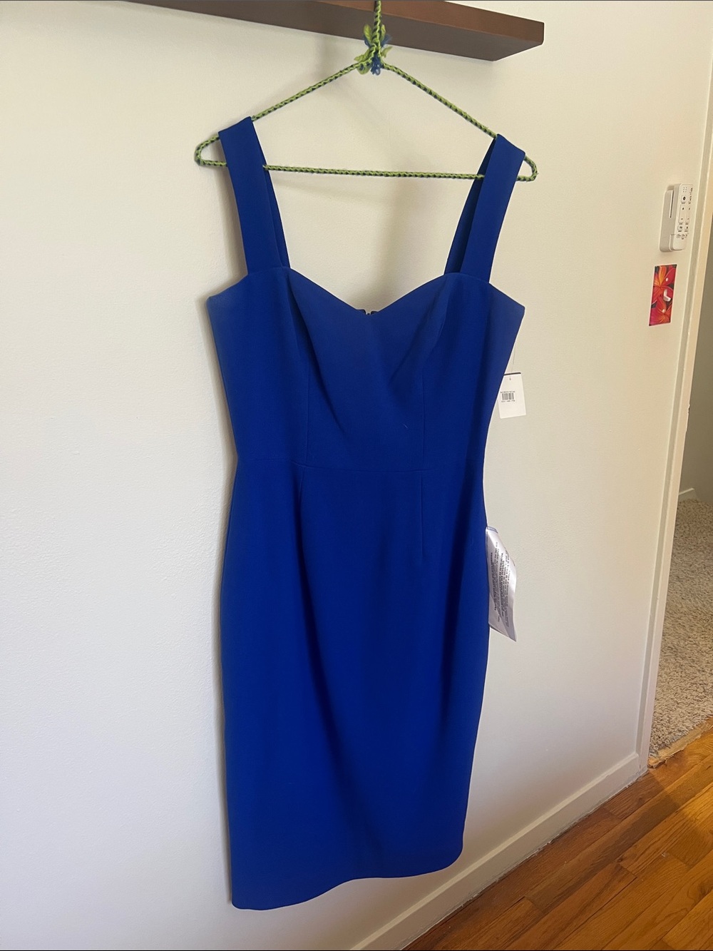 Nordstrom Royal Blue Midi Sheath Dress